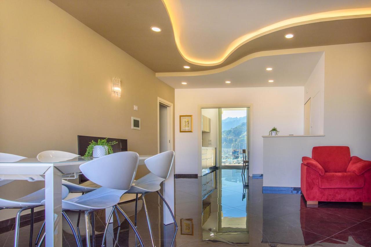 Mareluna Crescent - Luxury Seafront Experience Apartment Salerno Luaran gambar